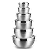 LMETJMA Stainless Steel Mixing Bowls