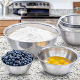 LMETJMA Stainless Steel Mixing Bowls