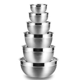 LMETJMA Stainless Steel Mixing Bowls