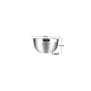 LMETJMA Stainless Steel Mixing Bowls