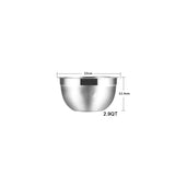 LMETJMA Stainless Steel Mixing Bowls