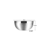 LMETJMA Stainless Steel Mixing Bowls