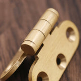 Brass Hinge for Furniture Cabinet Hardware