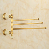 movable towel rack bathroom pendant